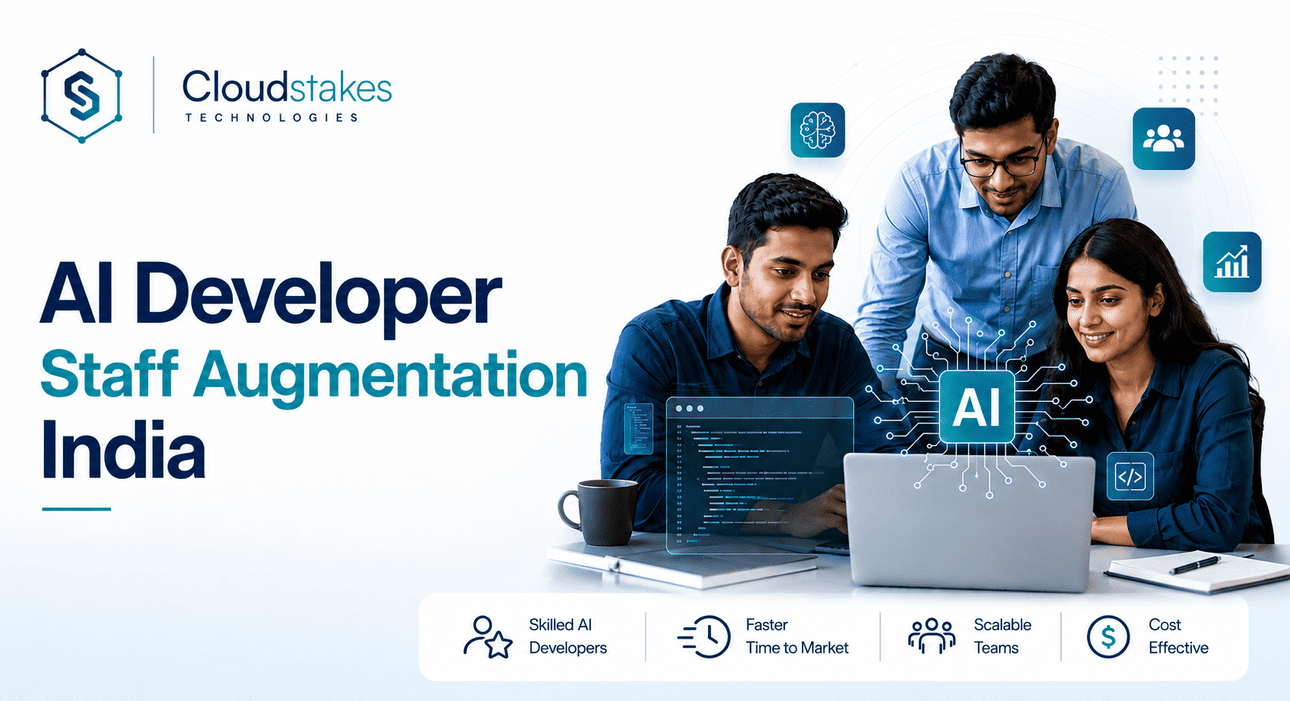 AI Developer Staff Augmentation India | Hire AI Experts